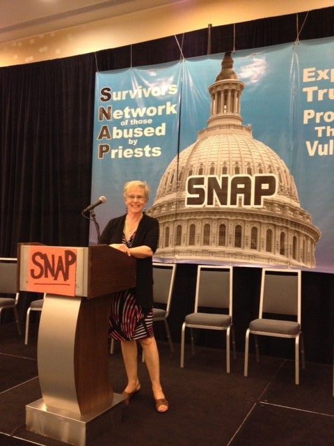 mary dispenza speaking at the SNAP annual conference